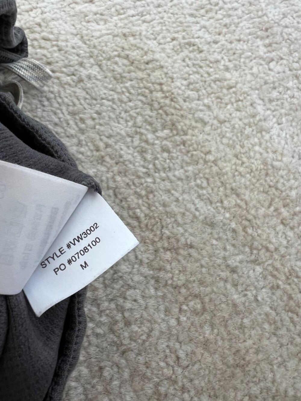 Vuori Bayview Thermal Waffle Knit Gray Shorts M - Picture 2 of 12